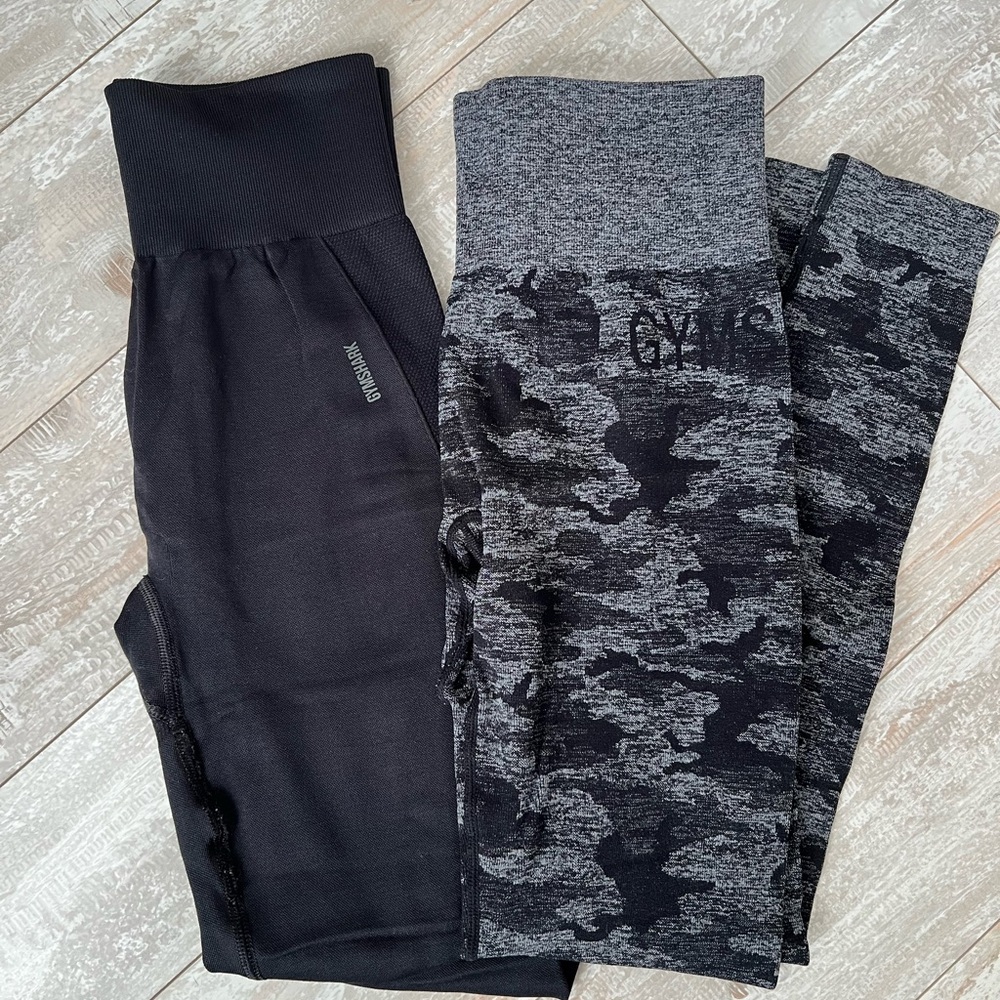 SET OF TWO Gymshark Leggings